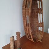 Old rattan sled