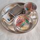 Vintage silver-plated smoker's or desk set – 4 pieces
