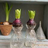 Pair of Art Deco bulb vases