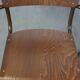 Set of 2 Thonet model S43 dining/side chairs with armrests