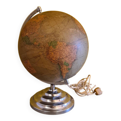 Globe Art Déco Français M. Picquart, Circa 1930