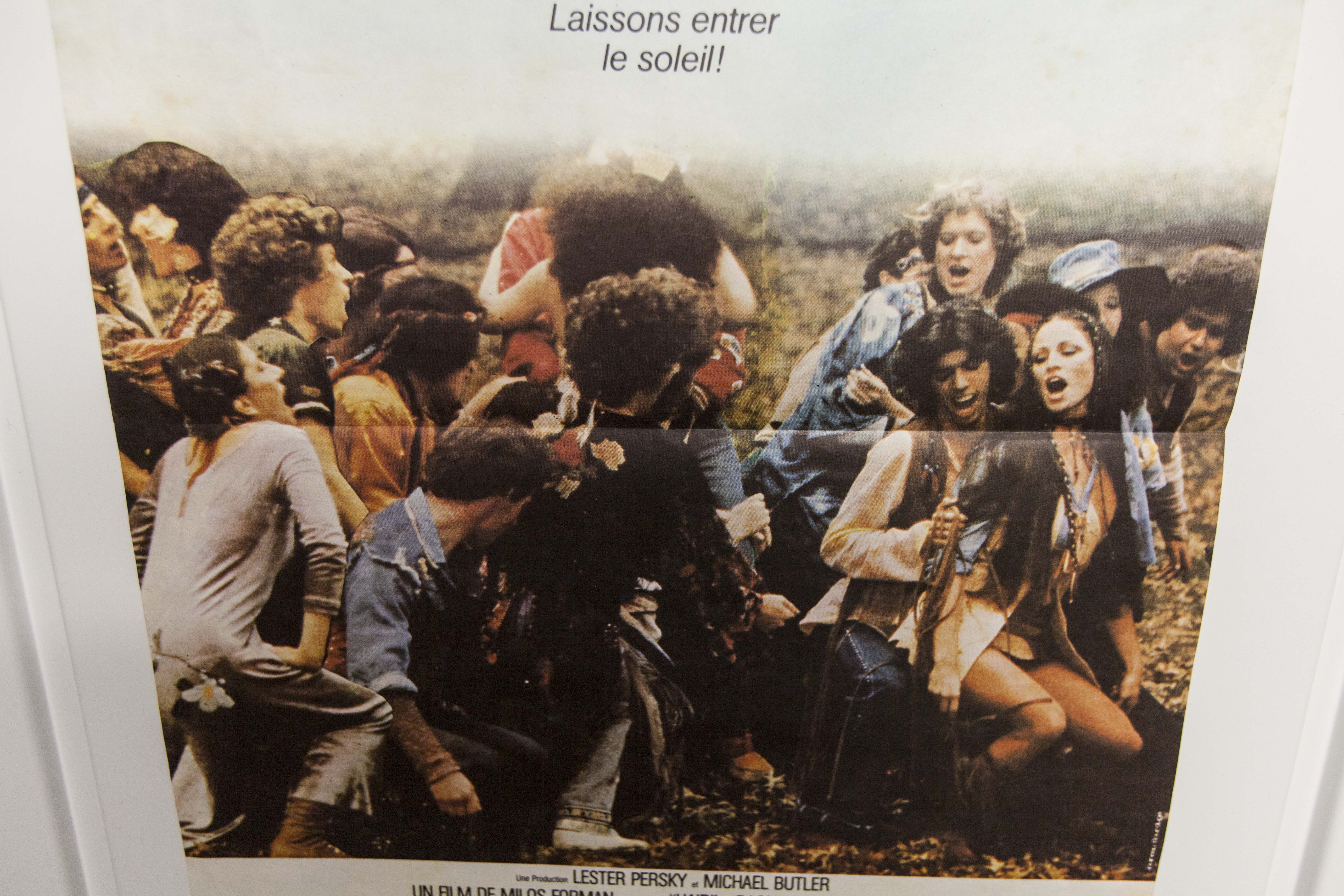 40x60 "Hair" 1979 poster