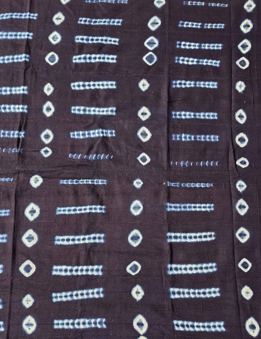 Handmade African Bogolan fabric - 152 x 115 cm