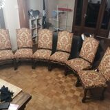 6 Louis XIII chairs or called sheepbone
