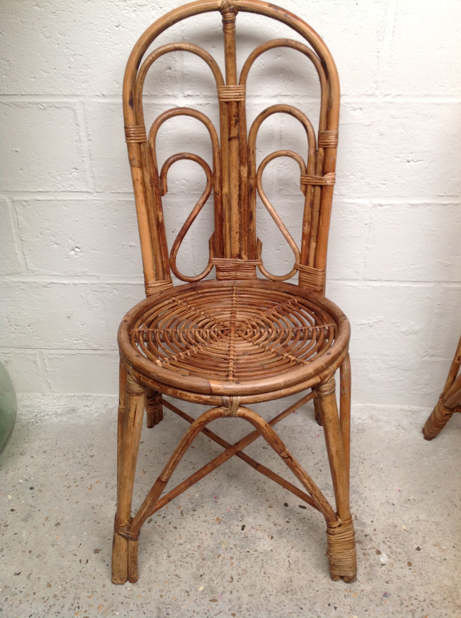 Vintage rattan chairs