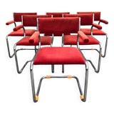 Set of 6 armchairs