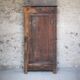 Antique wooden cabinet with 1 door, storage unit, bonnetière, kitchen furniture.