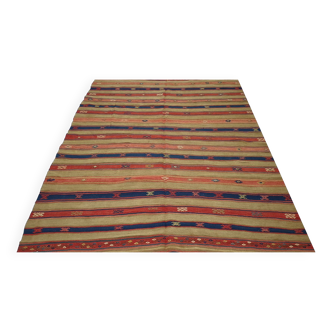 Turkish kilim rug, 247x157 cm, MYK-811