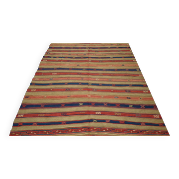Turkish kilim rug, 247x157 cm, MYK-811