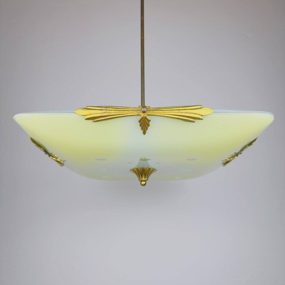 Suspension Vintage Art Deco, 1930s