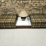 Vintage 1970s modular daybed sofa