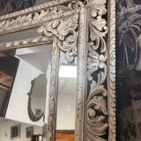 Patinated XIX century cloisonné mirror.