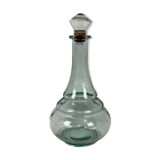Thick glass carafe cork cork