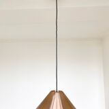 Vintage red Copper aluminium Perforated Hanging Lamp / Pendant
