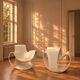 Pair of albatros armchairs - danielle quarante