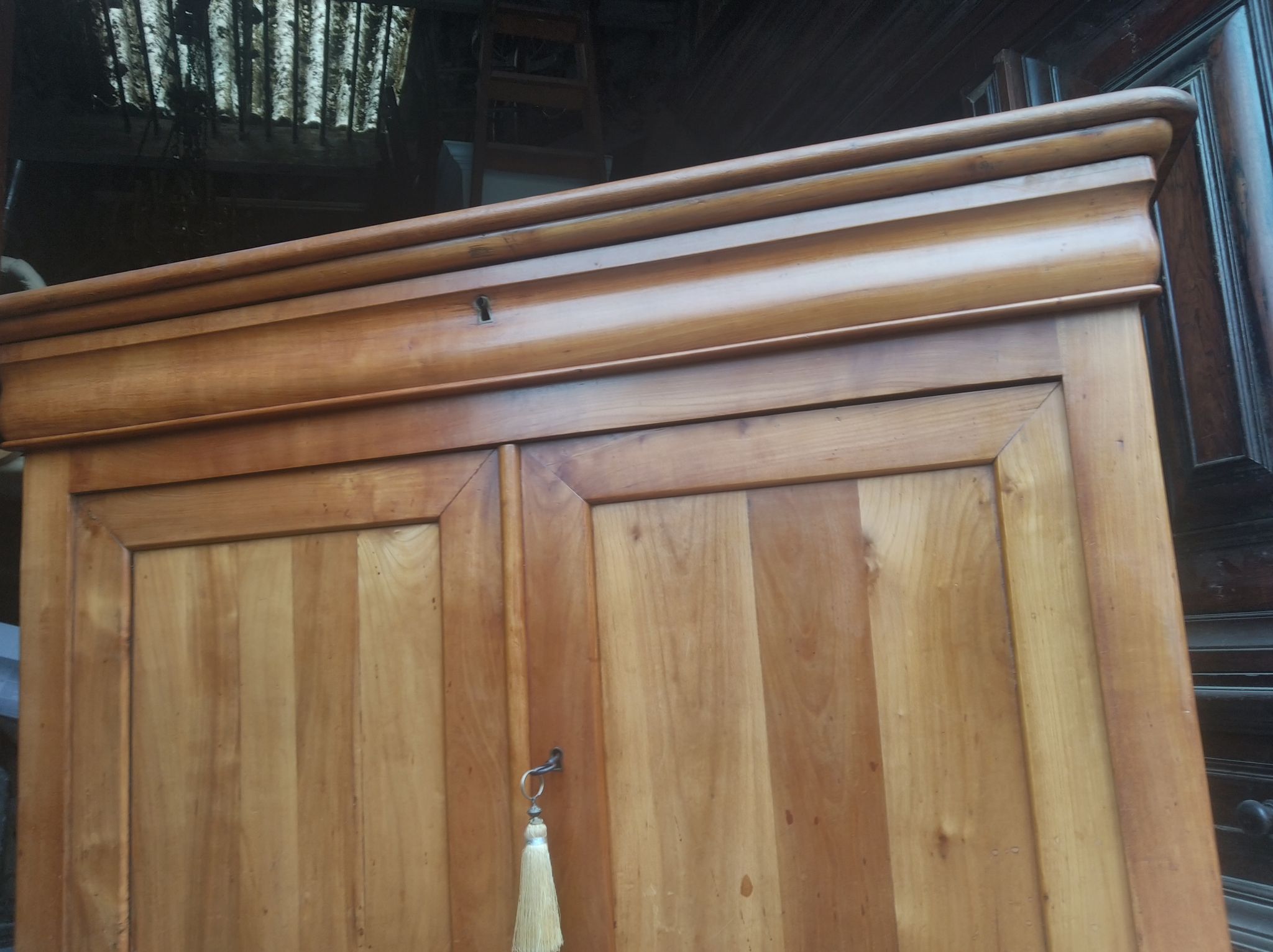 Louis Philippe period cherrywood sideboard