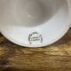Set de 2 mazagrans anciens en porcelaine de Limoges avec support doré