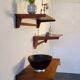 Floating wall shelves by Kai Kristiansen, Denmark, 1960s
