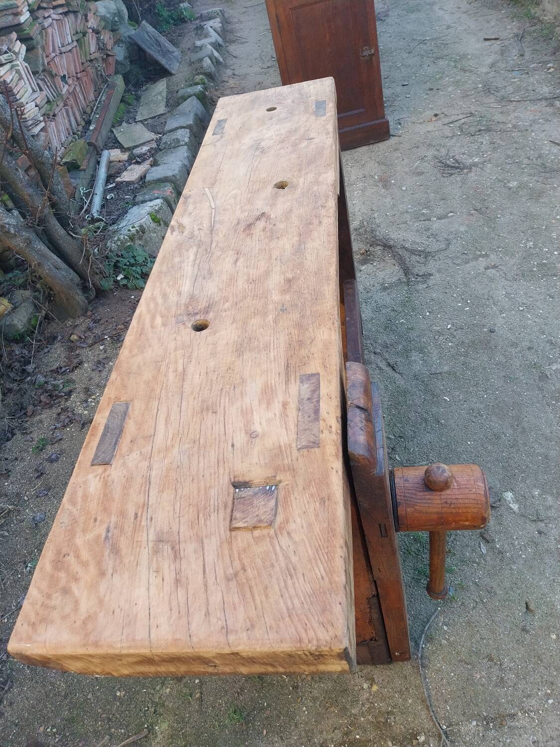 Old oak table