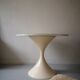 White tulip table space age