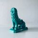 Sculpture de lion en céramique