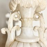 Lampe en forme d’amphore, albâtre, vers 1870