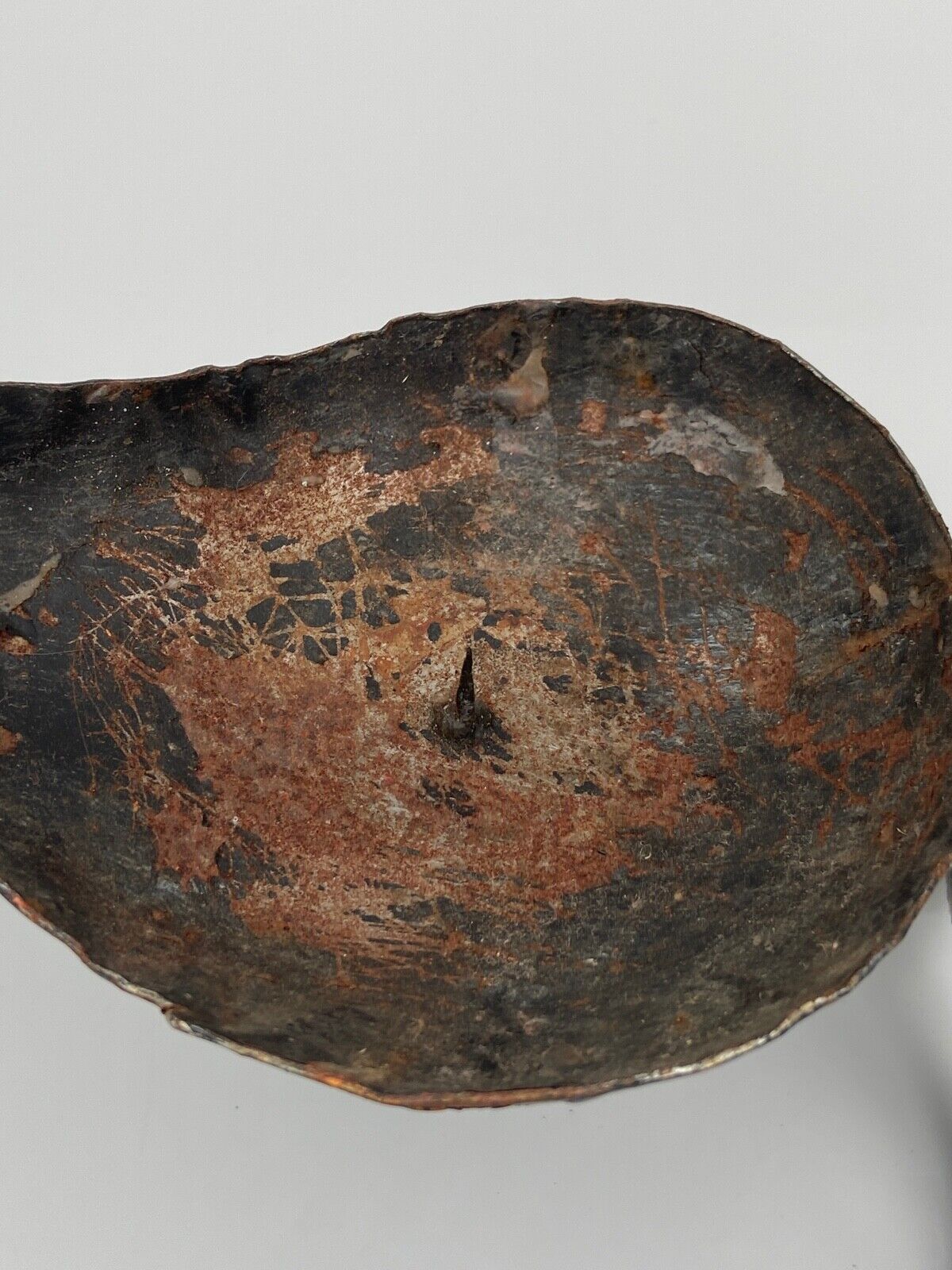 Candlestick brutalist ironwork 1970