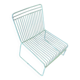Outdoor or indoor wrought iron armchair