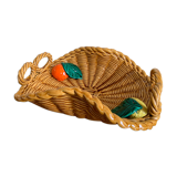 Large dish dabbling Vallauris