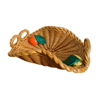 Large dish dabbling Vallauris