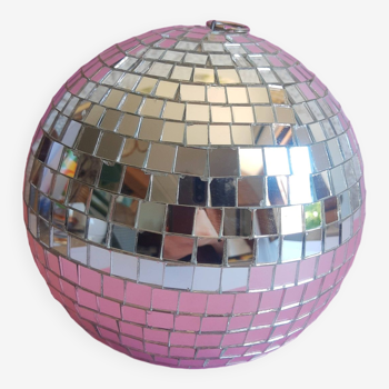 Boule à facettes 20 cm  disco vintage