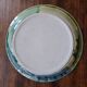 Decorative enamelled ceramic plate, 20th century