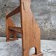 Antique wooden bench church bench hall bench 120 cm