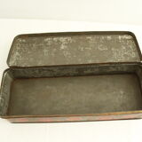 Metal box - floral motifs