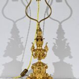 Lampe en Bronze Doré, époque Napoléon III – Milieu XIXe