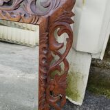 Mirror bevelled wooden frame - 93x75cm