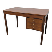 Scandinavian desk with gold handles