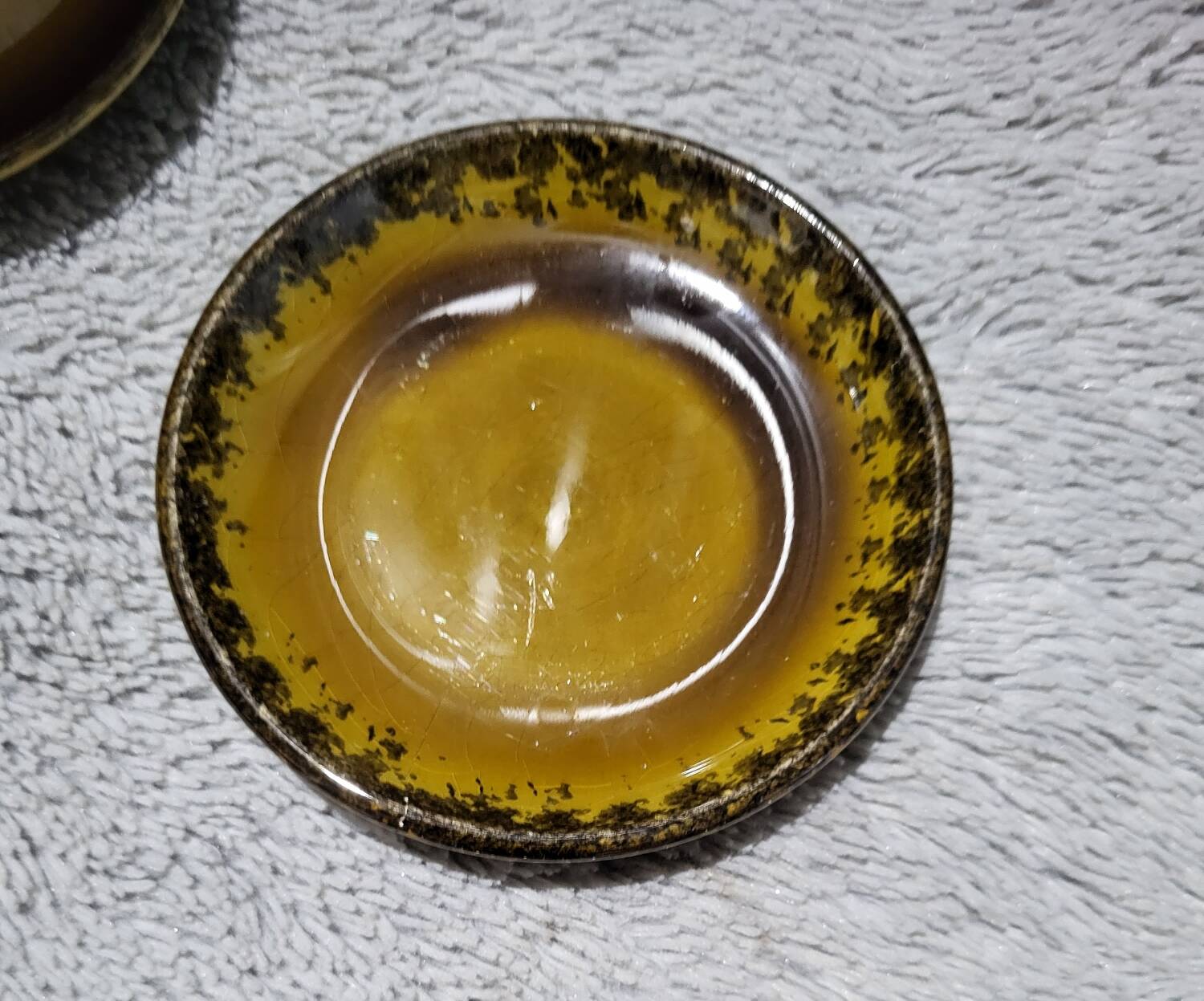 Authentic old vintage oyster set signed Gien France