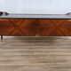 1960s sideboard in mahogany, glass and brass