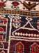 Afghan carpet Baluch vintage 140x86cm