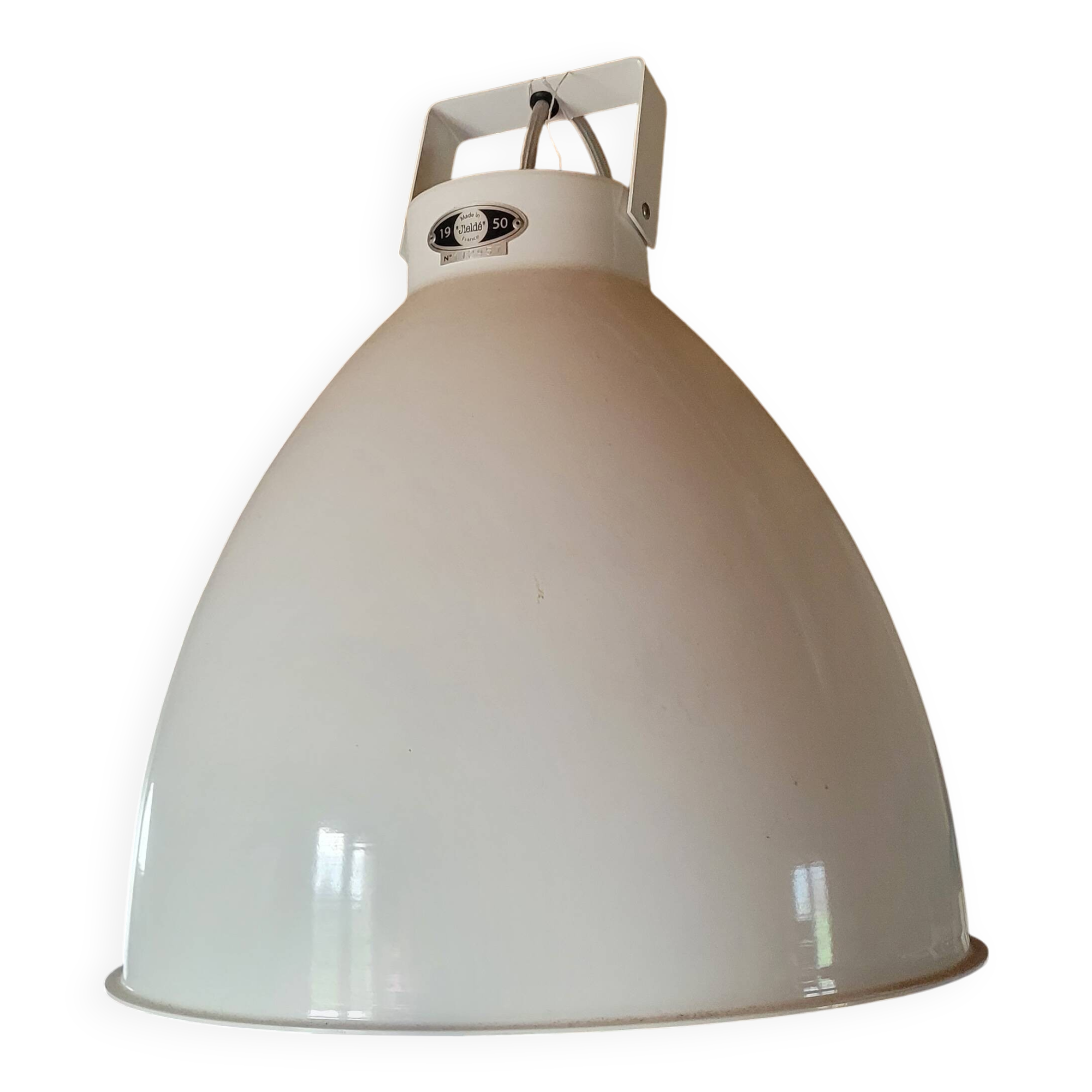 Suspension Jielde A360 en métal blanc