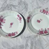 Set of 2 porcelain plates