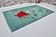 Tapis en laine vintage unique et unique