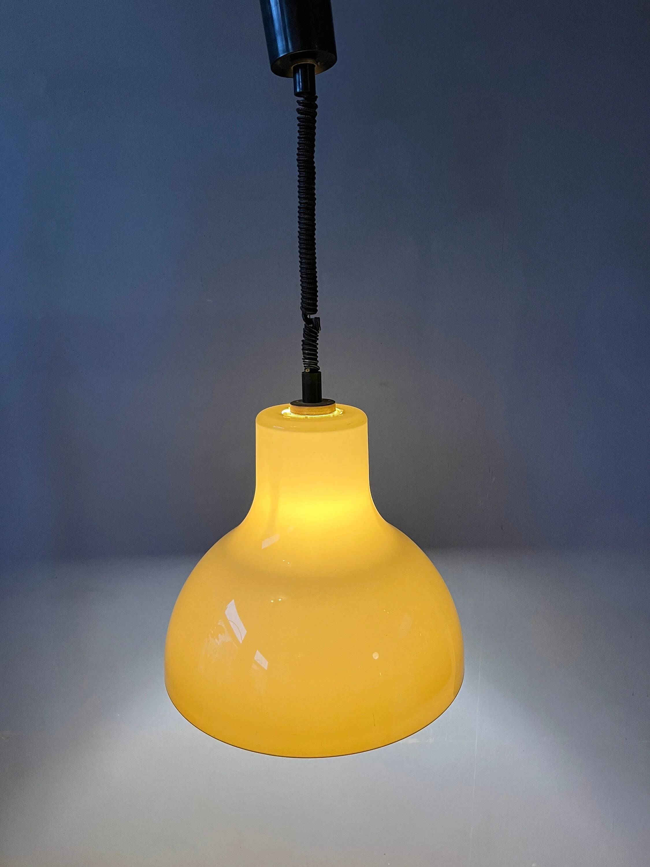 Large Space Age suspension in acrylic glass
