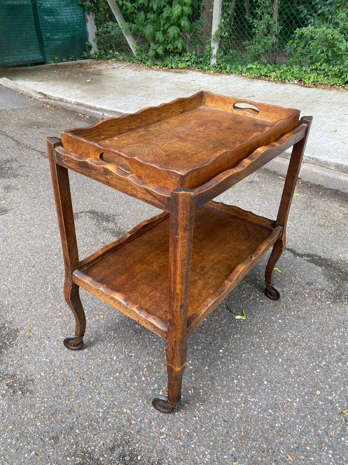 Solid wood rolling bar Louis XV early 20th century