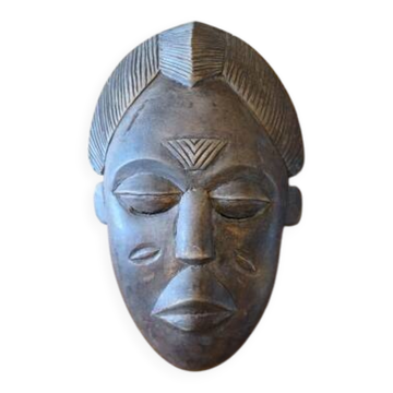 Masque africain bois des années 50/60