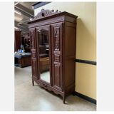 Antique wardrobe, coat cupboard