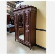 Antique wardrobe, coat cupboard