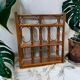 Rattan shelf