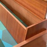 Day bed scandinave en teck 1950/60